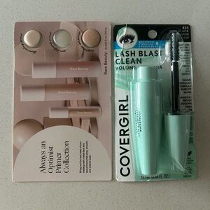 Rare Beauty Primer Samples plus Covergirl Lash Blast Clean Waterproof Mascara